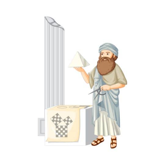 Da Vinci School - Hello Geometry - history - ancient greece - icon - pythagoras